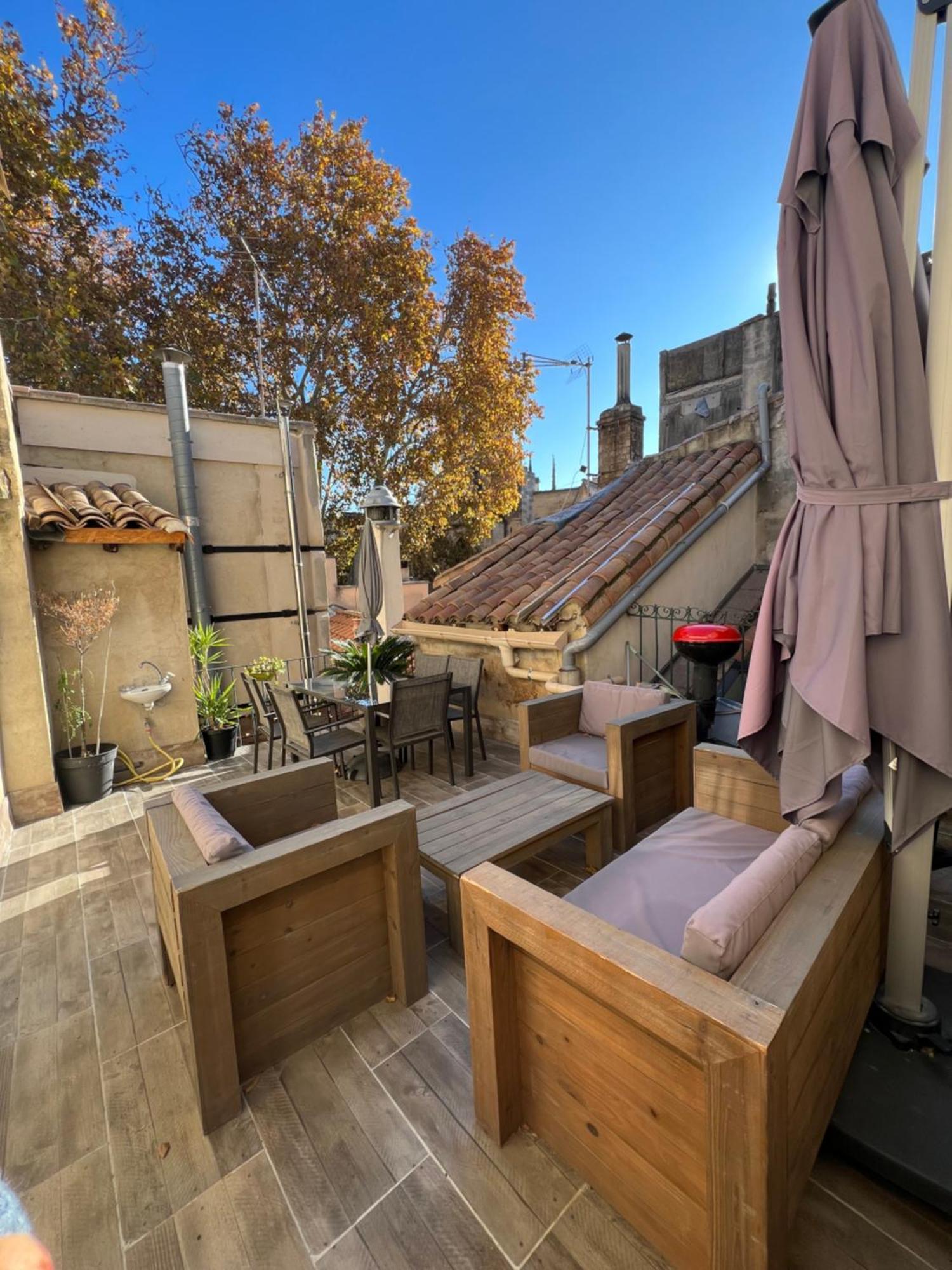 Apartmán Renove, Vue Sur Palais Des Papes, Terrasse Et Wifi Troisieme Etage Avignon Exteriér fotografie